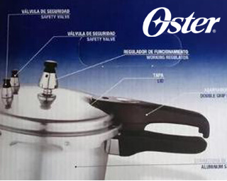 Olla de Presión Oster 8L - Imagen 2