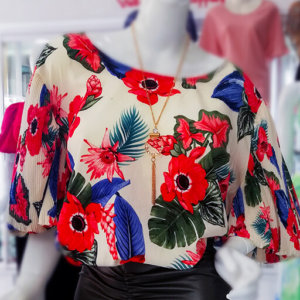 Blusa La Reyna Floreada
