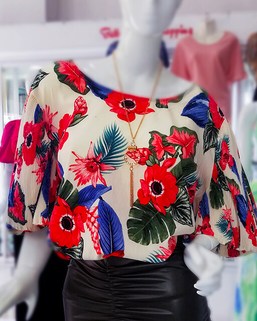 Blusa La Reyna Floreada