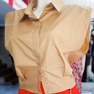 Blusa Cien Color Caqui