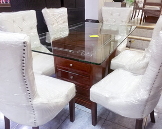 Comedor 6P Mesa Vidrio - Imagen 2