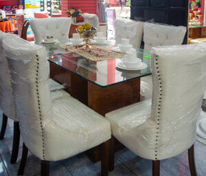 Comedor 6P Mesa Vidrio