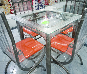 Comedor Metal Forjado 4P