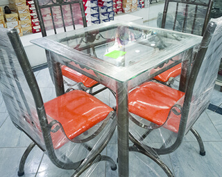 Comedor Metal Forjado 4P
