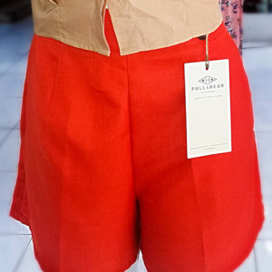 Short Pull & Bear Naranja