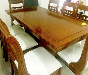 J. Comedor Madera 8P