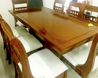 J. Comedor Madera 8P