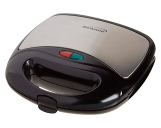 Sanduchera BW Negra 2P