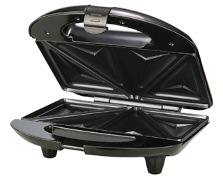 Sanduchera BW Negra 2P - Imagen 2